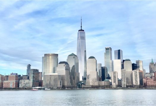 New York City skyline of the One World Trade Center