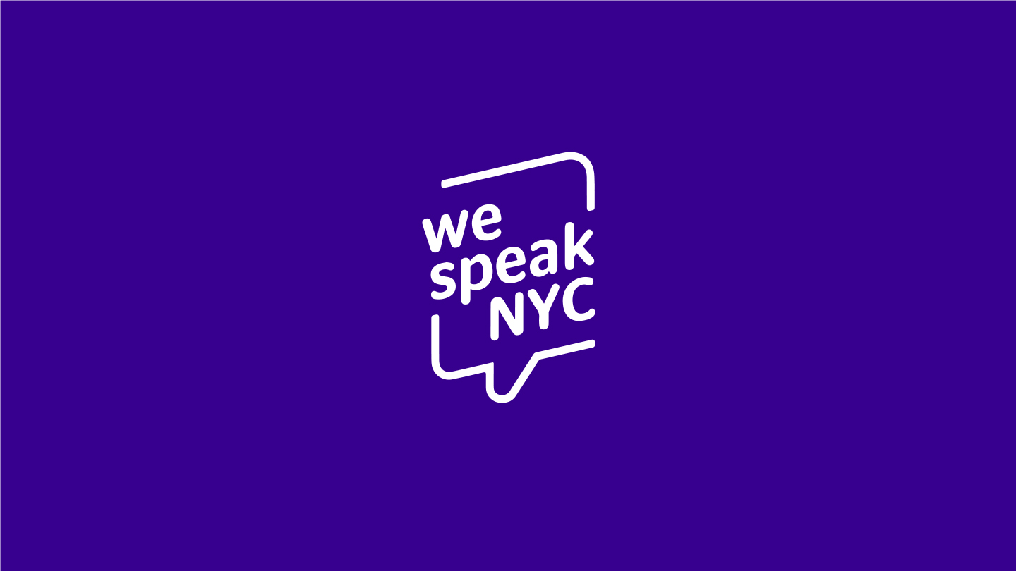 We Speak NYC logo