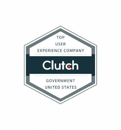 clutch badge for top user experience company 2024