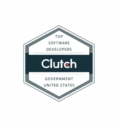 clutch badge for top software developers government united states